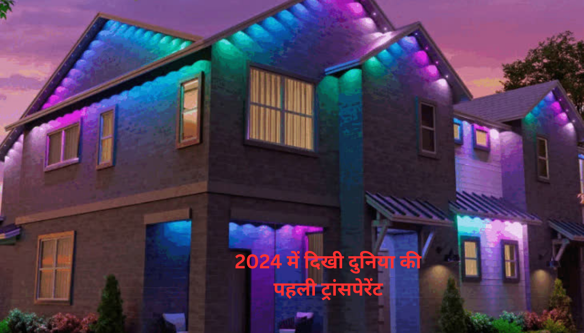 2024 में दिखी दुनिया की पहली ट्रांसपेरेंट